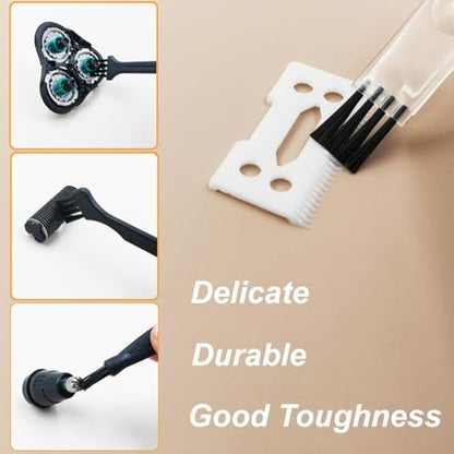 LEZHISNUG Electric Shaver Cleaning Brushes Set - 10 Pcs Replacement Razor Cleaner for Remington, Philips, Wahl, Braun, Panasonic