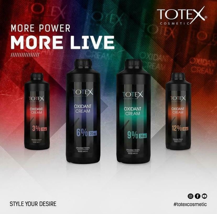 Totex Oxidant Cream Developer 40 Volume (12%) – 1000 ml / 35.19 Fl Oz - görsel 13