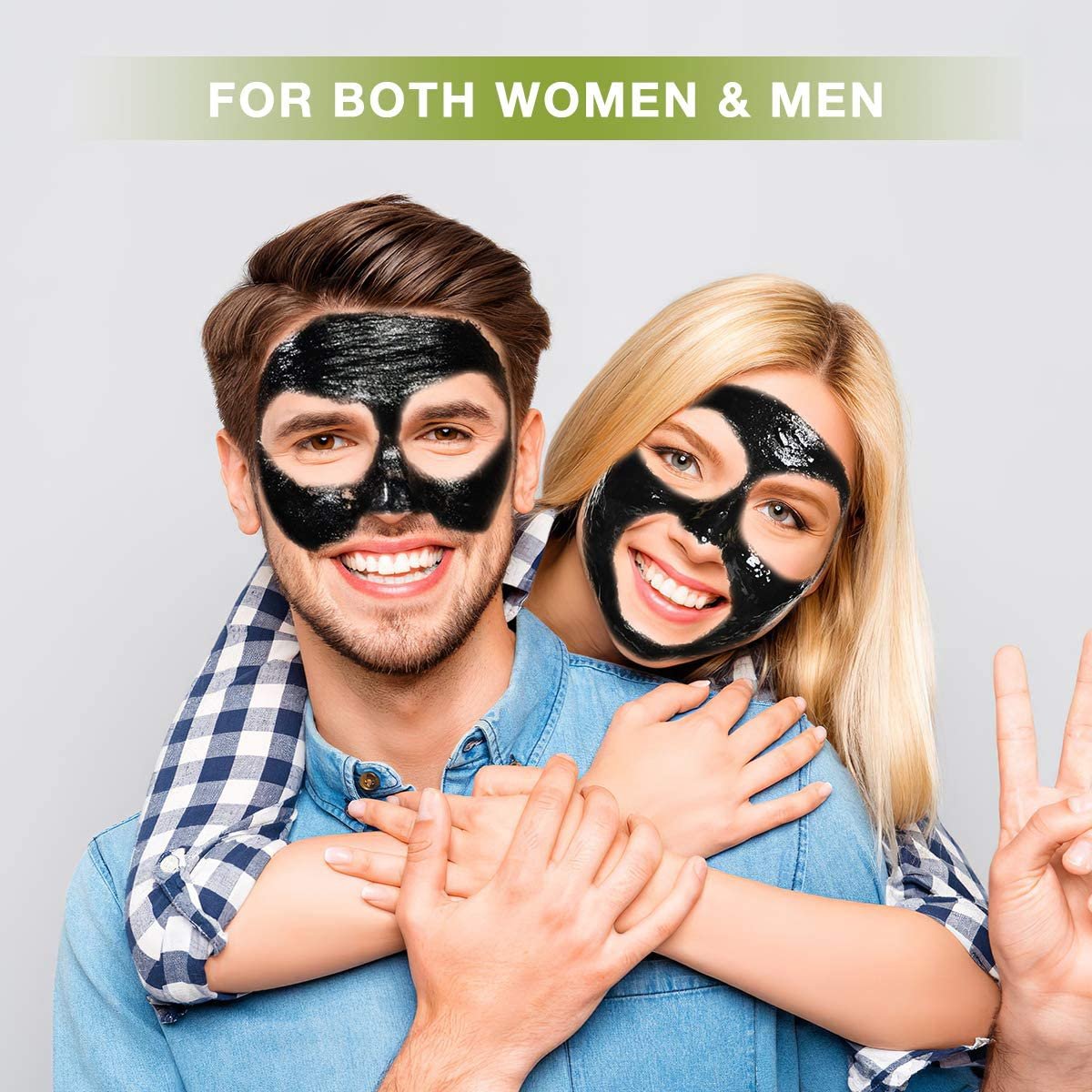 SHVYOG Blackhead Peel Off Face Mask with Brush & Tea Tree Oil Serum – 3-in-1 Charcoal Mask for Deep Cleansing, Pores & Oil Control (100g+30ml) - görsel 14