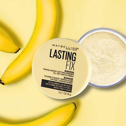 Maybelline Banana Powder Loose Setting Face Powder, Shade 10, 0.21 oz