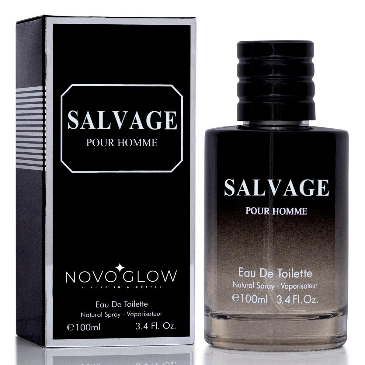 Salvage for Men 3.4 oz Eau De Toilette Spray - Refreshing & Warm Masculine Scent for Daily Use - görsel 1