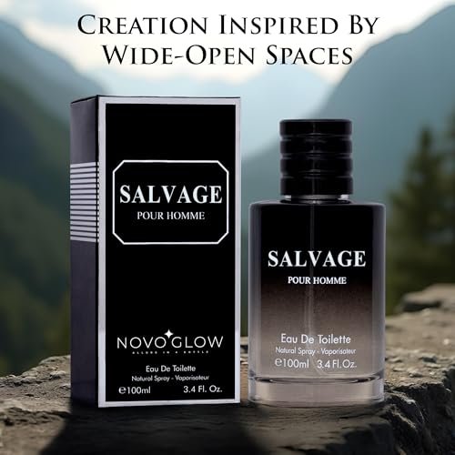 Salvage for Men 3.4 oz Eau De Toilette Spray - Refreshing & Warm Masculine Scent for Daily Use - görsel 6