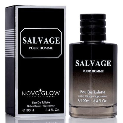 Salvage for Men 3.4 oz Eau De Toilette Spray - Refreshing & Warm Masculine Scent for Daily Use