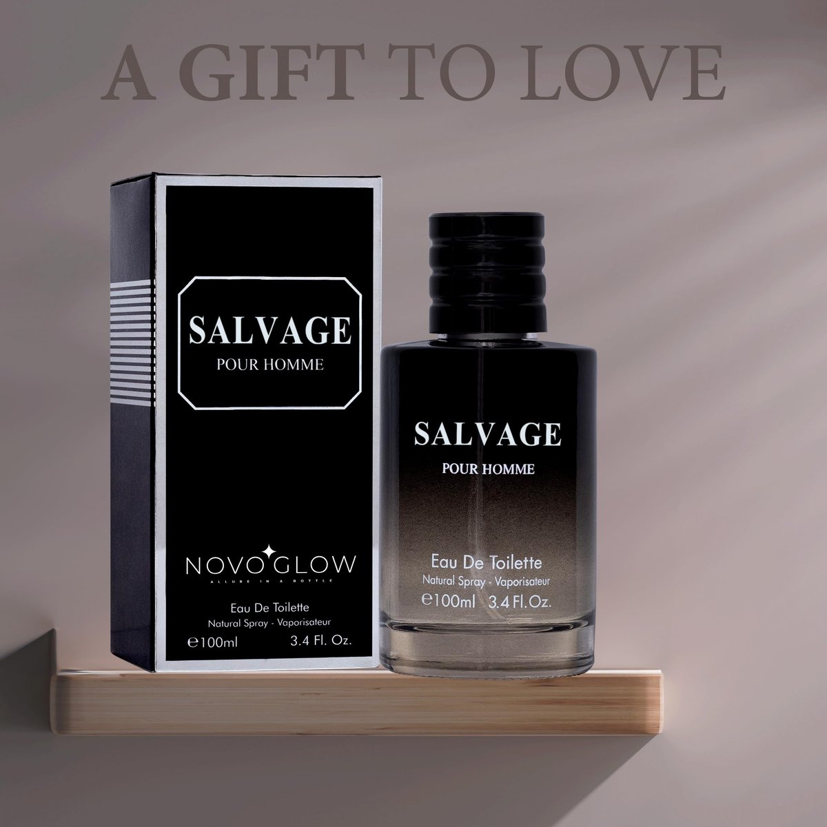 Salvage for Men 3.4 oz Eau De Toilette Spray - Refreshing & Warm Masculine Scent for Daily Use - görsel 11
