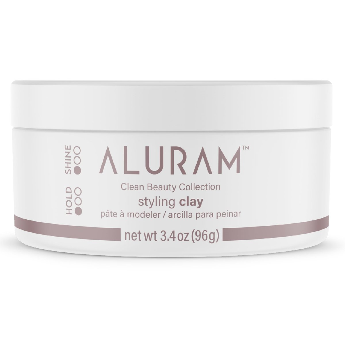ALURAM Hair Styling Clay – Soft Satin Finish, Clean Beauty for All Hair Types (3.4 Fl Oz) Avelisse