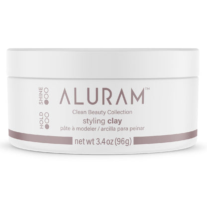 ALURAM Hair Styling Clay – Soft Satin Finish, Clean Beauty for All Hair Types (3.4 Fl Oz) Avelisse