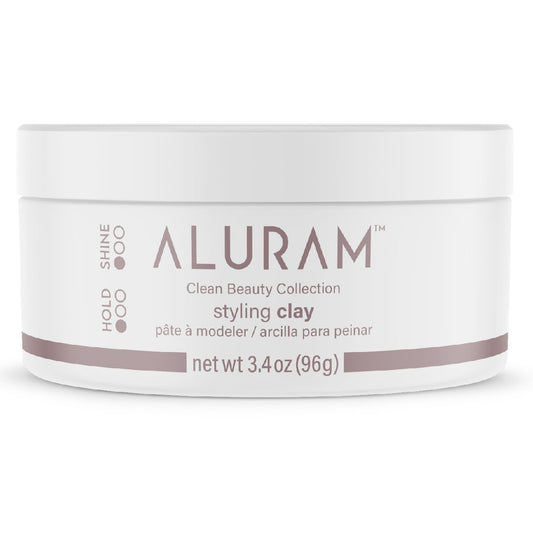 ALURAM Hair Styling Clay – Soft Satin Finish, Clean Beauty for All Hair Types (3.4 Fl Oz) Avelisse