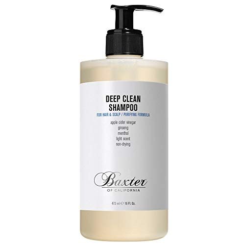 Baxter of California Deep Clean Shampoo – 16 Fl Oz (473ml) – Clarifying Shampoo for Men Avelisse
