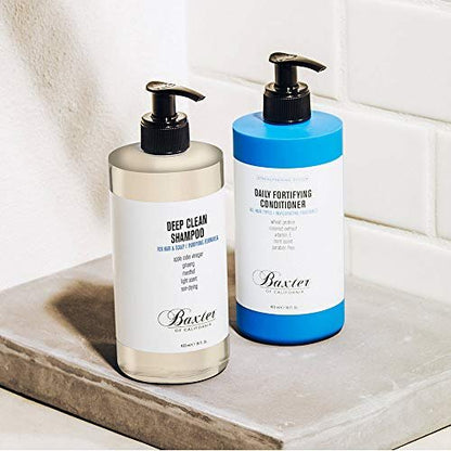 Baxter of California Deep Clean Shampoo – 16 Fl Oz (473ml) – Clarifying Shampoo for Men Avelisse