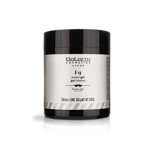 SALERM Men's Hair Styling Gel - Intense Hold – Intense Hold: Keeps your hairstyle in place all day without flaking – Image 1