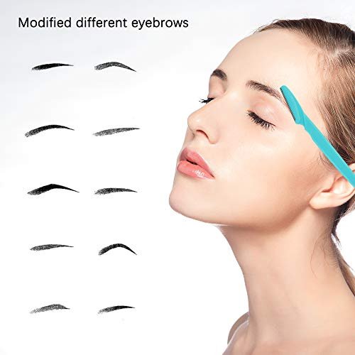 62-Piece Eyebrow Razor Set for Face & Eyebrow Shaping | Mooerca Dermaplaning Tool - görsel 8
