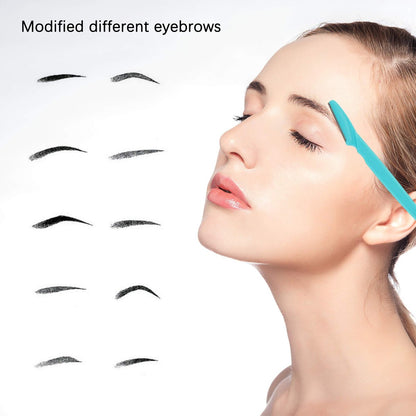 62-Piece Eyebrow Razor Set for Face & Eyebrow Shaping | Mooerca Dermaplaning Tool