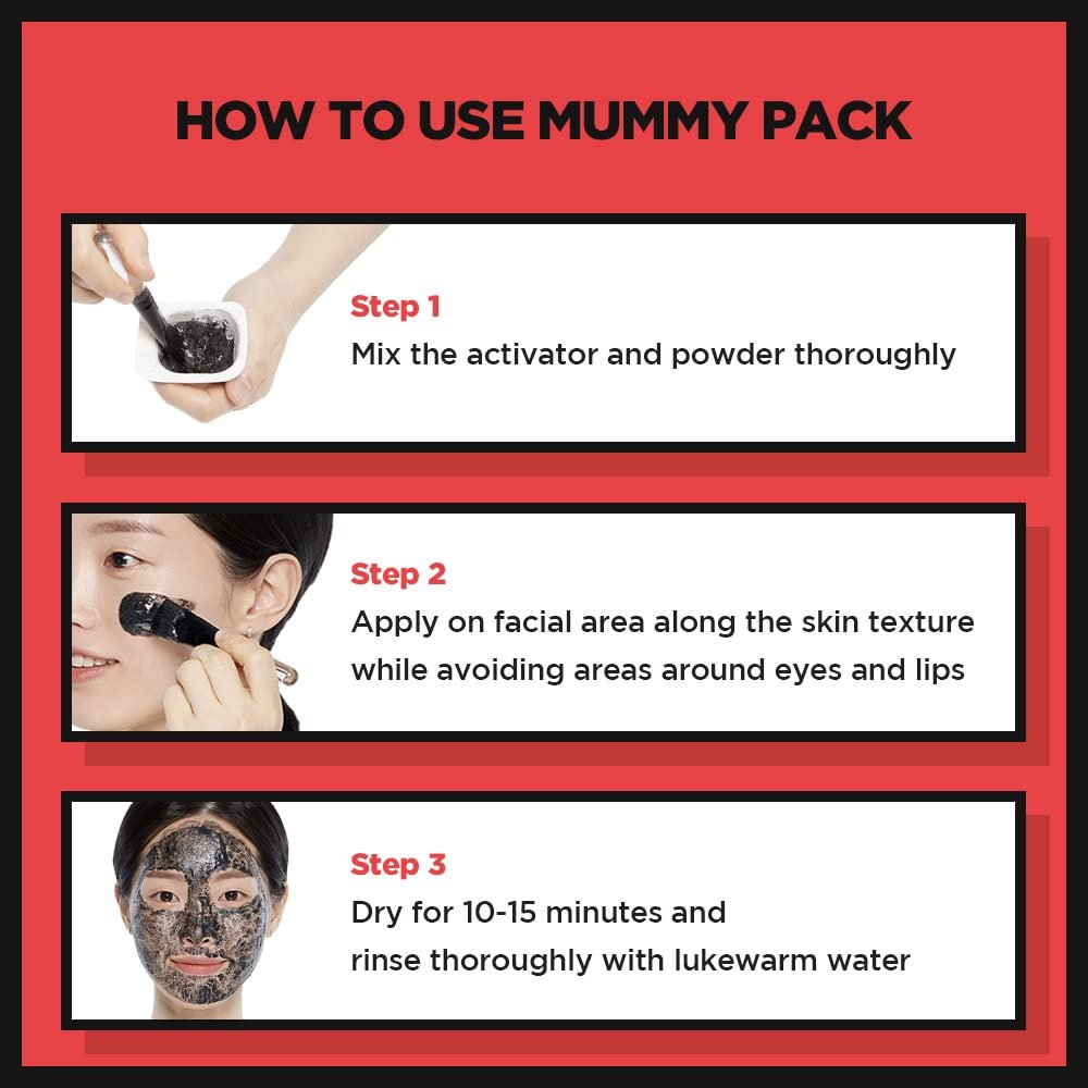 SKIN1004 Zombie Beauty Mummy Pack & Activator Kit – Wrinkle Treatment & Smoothening Mask - görsel 11