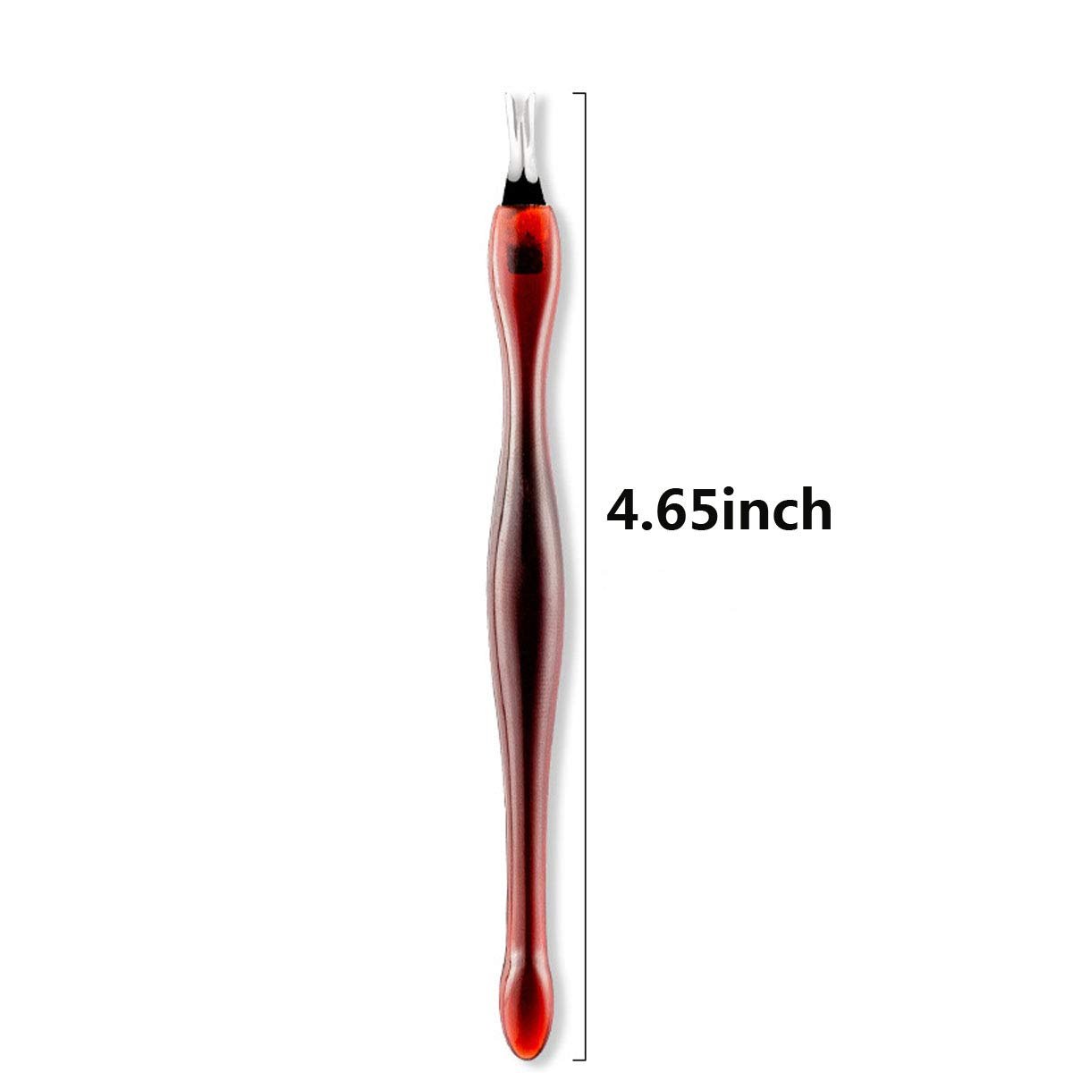 Professional 3-Piece Cuticle Trimmer Set - Stainless Steel Cuticle Pusher & Dead Skin Remover for Nail Art - görsel 5