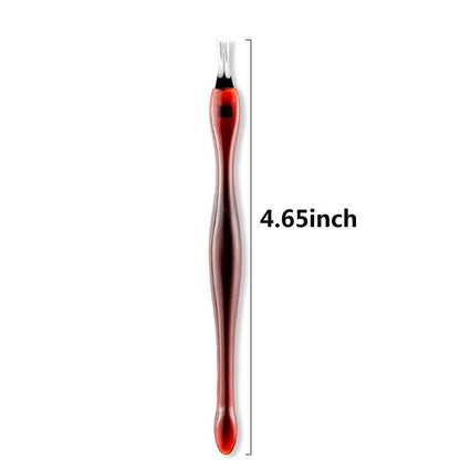 Professional 3-Piece Cuticle Trimmer Set - Stainless Steel Cuticle Pusher & Dead Skin Remover for Nail Art