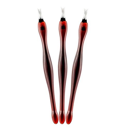 Professional 3-Piece Cuticle Trimmer Set - Stainless Steel Cuticle Pusher & Dead Skin Remover for Nail Art - görsel 2
