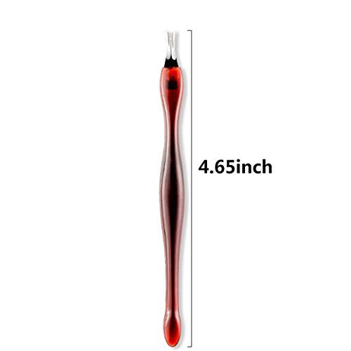 Professional 3-Piece Cuticle Trimmer Set - Stainless Steel Cuticle Pusher & Dead Skin Remover for Nail Art - görsel 6