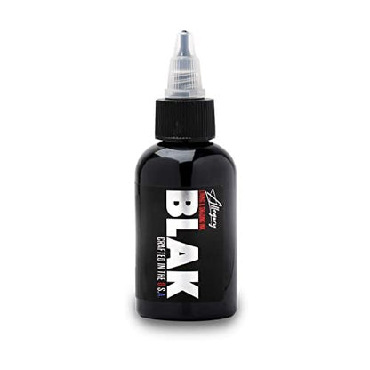 Allegory Tattoo Ink – Premium Black Tattoo Ink for Lining and Shading, Vegan Friendly, Organic, USA Made (2 oz) Avelisse