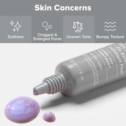 Paula's Choice Skin Perfecting 25% AHA + 2% BHA Face Exfoliant Peel – Professional-Grade Facial Peel for All Skin Types, Fragrance-Free, 1 oz Avelisse