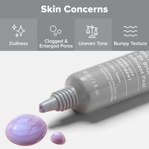 Paula's Choice Skin Perfecting 25% AHA + 2% BHA Face Exfoliant Peel – Professional-Grade Facial Peel for All Skin Types, Fragrance-Free, 1 oz Avelisse