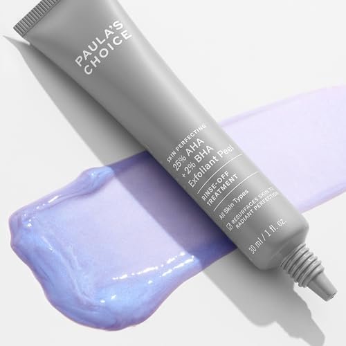 Paula's Choice Skin Perfecting 25% AHA + 2% BHA Face Exfoliant Peel – Professional-Grade Facial Peel for All Skin Types, Fragrance-Free, 1 oz Avelisse