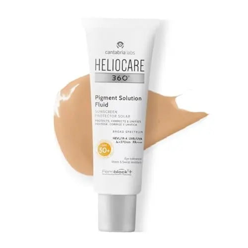 Heliocare 360 Pigment Solution Fluid SPF50 – Daily Sunscreen with Pigment Control, 50ml Avelisse