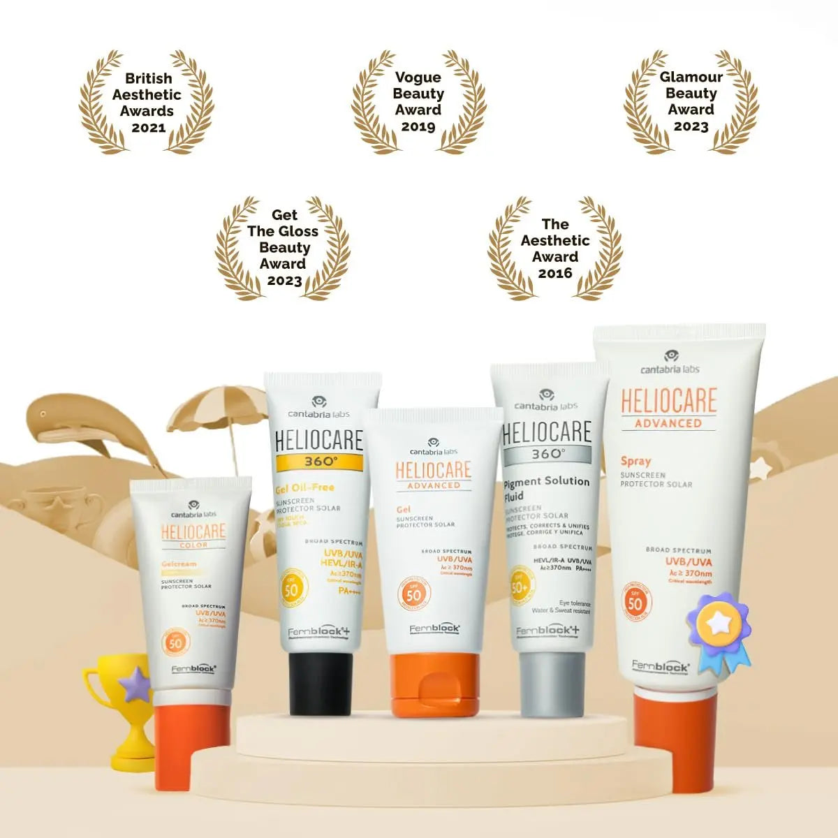 Heliocare 360 Pigment Solution Fluid SPF50 – Daily Sunscreen with Pigment Control, 50ml Avelisse