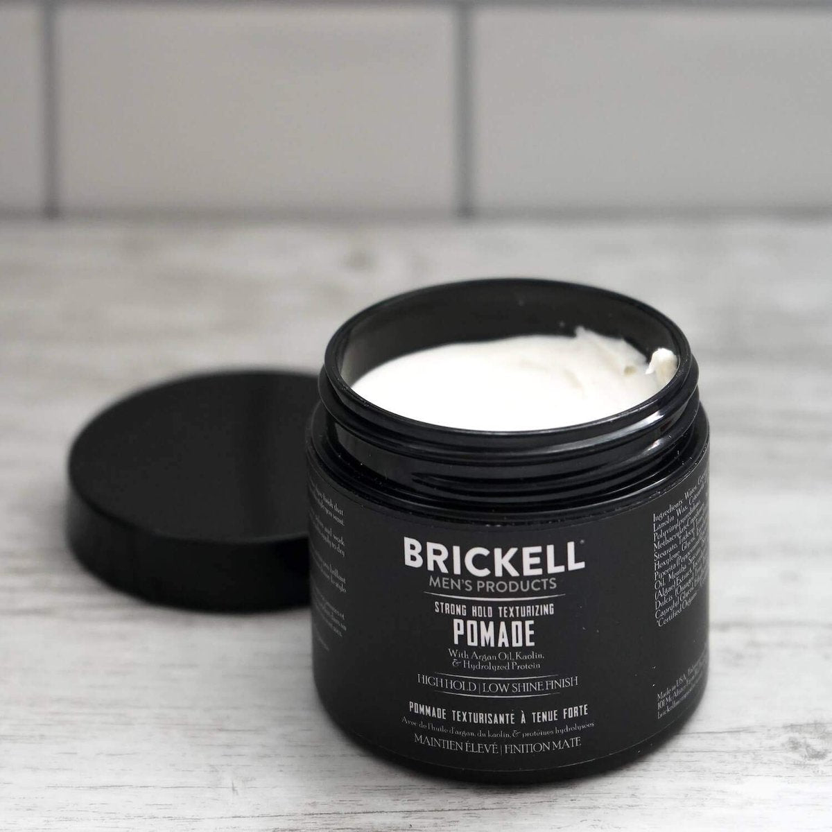 Brickell Men's Strong Hold Texturizing Pomade - Natural & Organic Hair Styling Fiber Pomade for Men, 2 oz - görsel 17