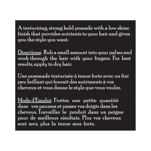 Brickell Men's Strong Hold Texturizing Pomade - Natural & Organic Hair Styling Fiber Pomade for Men, 2 oz - görsel 10
