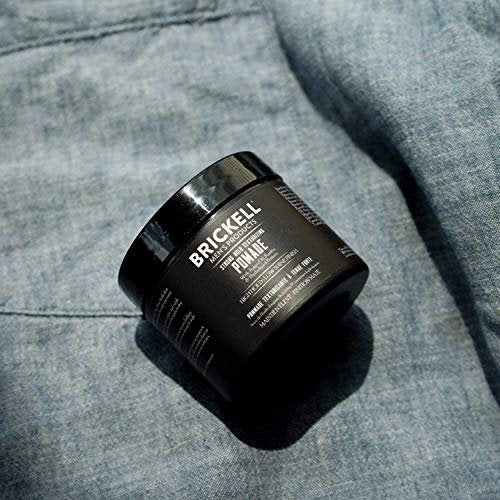 Brickell Men's Strong Hold Texturizing Pomade - Natural & Organic Hair Styling Fiber Pomade for Men, 2 oz - görsel 4