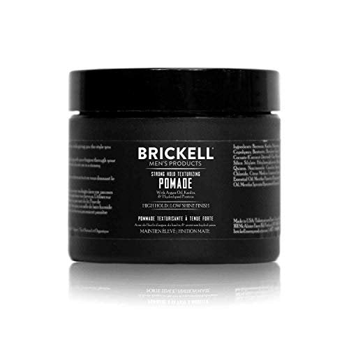 Brickell Men's Strong Hold Texturizing Pomade - Natural & Organic Hair Styling Fiber Pomade for Men, 2 oz - görsel 2