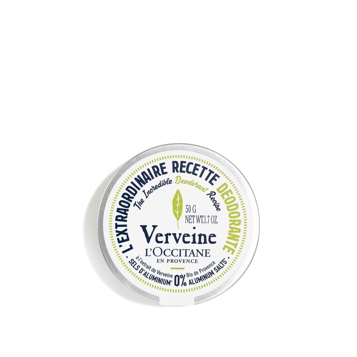 L'Occitane Verbena Incredible Deodorant - 1.7 fl oz Natural Deodorant for Women Avelisse
