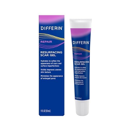 Differin Gel Acne Scar Spot Treatment for Face - Resurfacing Scar Gel, Gentle for Acne Prone Sensitive Skin, 1 Oz - görsel 2