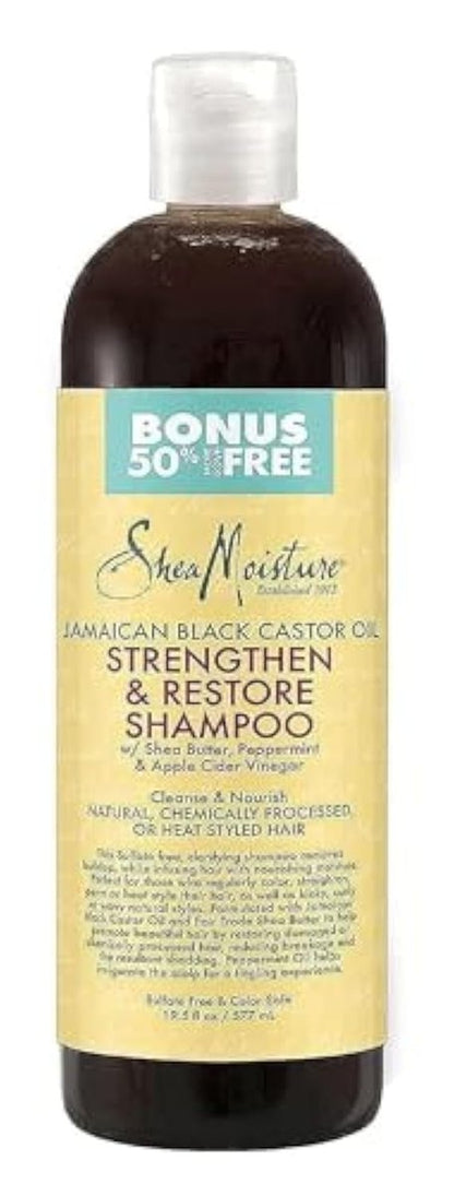 SheaMoisture Jamaican Black Castor Oil Strengthen & Restore Shampoo - 19.8 fl oz