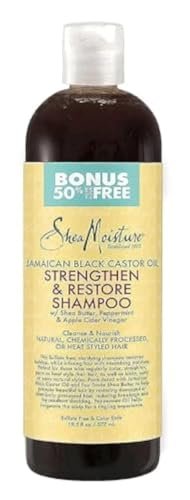 SheaMoisture Jamaican Black Castor Oil Strengthen & Restore Shampoo - 19.8 fl oz - görsel 2