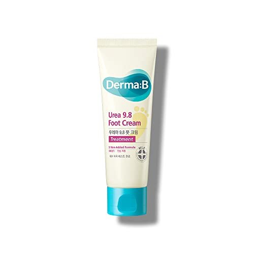 Derma B Urea 9.8% Foot Cream – Intensive Moisture for Dry, Cracked Heels | Hypoallergenic with Camellia Oil, 2.7 fl oz - görsel 2