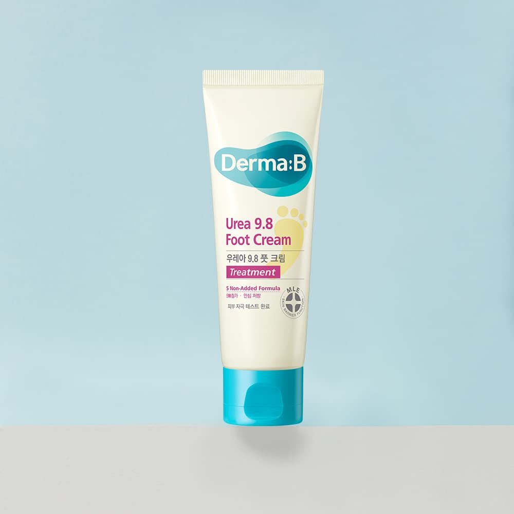 Derma B Urea 9.8% Foot Cream – Intensive Moisture for Dry, Cracked Heels | Hypoallergenic with Camellia Oil, 2.7 fl oz - görsel 13