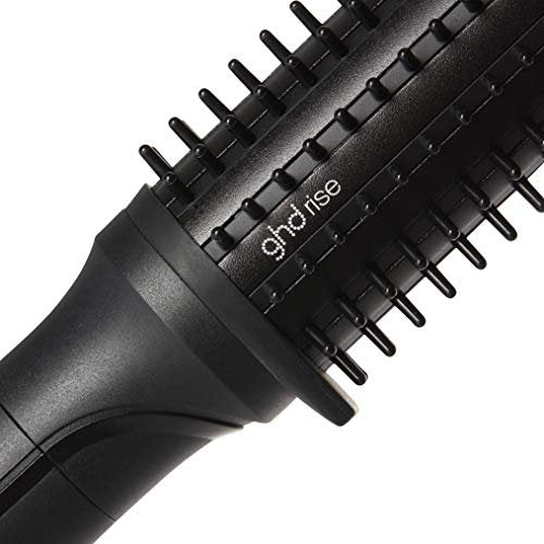 ghd Rise Volumizing Hot Hair Brush - Professional 1.25" Hot Brush for Dry Hair with Maximum Root Lift, 2x Volume, 365ºF Safe Styling Temperature Technology and Auto Sleep Mode - Black Avelisse