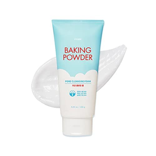 ETUDE Baking Powder Pore Cleansing Foam - Deep Cleansing Face Wash with Micro Baking Powder for Gentle Exfoliation, 5.64 oz - görsel 2