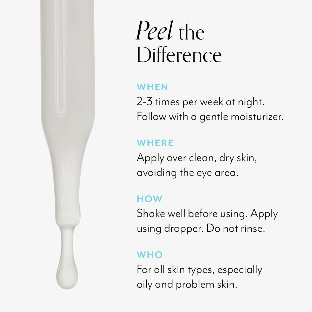 Bliss Clear Genius Clarifying Overnight Liquid Peel - 1 Fl Oz - Non-Irritating Exfoliating Night Treatment for Clear Pores, Vegan & Cruelty-Free - görsel 7