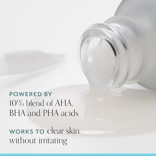 Bliss Clear Genius Clarifying Overnight Liquid Peel - 1 Fl Oz - Non-Irritating Exfoliating Night Treatment for Clear Pores, Vegan & Cruelty-Free - görsel 4