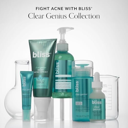Bliss Clear Genius Clarifying Overnight Liquid Peel - 1 Fl Oz - Non-Irritating Exfoliating Night Treatment for Clear Pores, Vegan & Cruelty-Free - görsel 12