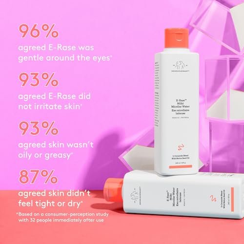 Drunk Elephant E-Rase Milki Micellar Water - Mild No-Rinse Formula, 240 ml/8 fl oz Avelisse