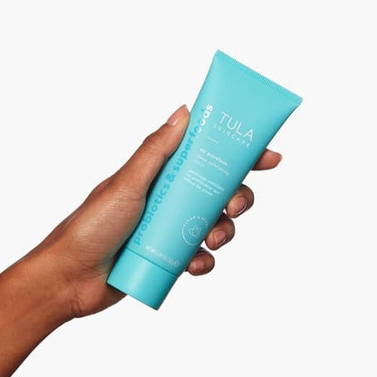 TULA So Poreless Exfoliating Blackhead Scrub – Volcanic Sand & Pink Salt for Gentle, Effective Exfoliation (2.89 oz) Avelisse