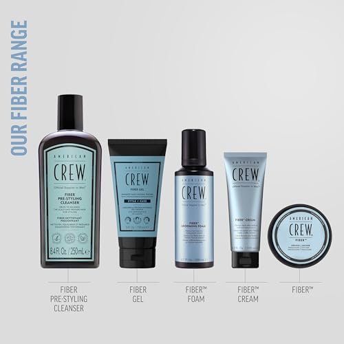 American Crew Men's Hair Fiber Grooming Foam - 6.7 oz | Flexible Hold & Texture - görsel 12