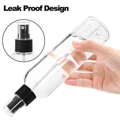 Bekith 16 Pack 8 oz Clear Plastic Spray Bottles - Empty Fine Mist Sprayer Bottles for Essential Oils, Travel, Perfumes Avelisse