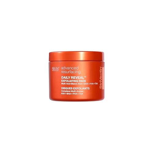 StriVectin Daily Reveal Face Exfoliating Treatment Pads – 60 Count for Smooth, Soft Skin Avelisse