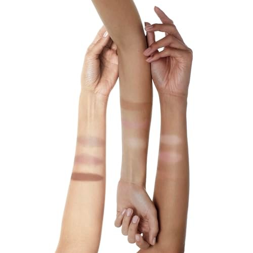 Well People Power Palette Powder Face Trio - Sun-Kissed Glow, Hydrating Vegan & Cruelty-Free Face Powder (Empowerment) Avelisse