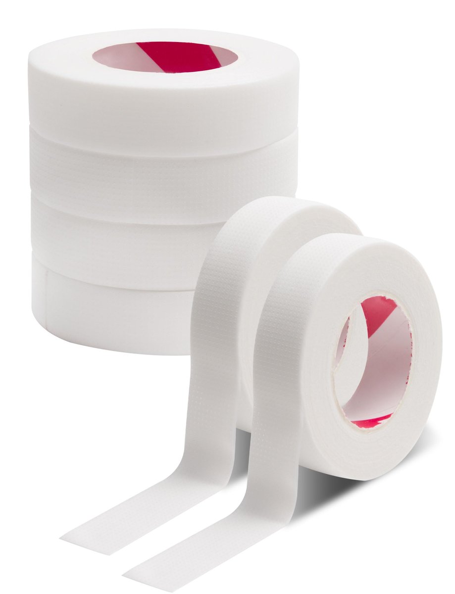 Fenshine Eyelash Extension Tape – 6 Rolls Japan Micropore Medical Soft Tape for Eyelash Extensions, 9M Each Roll - görsel 1