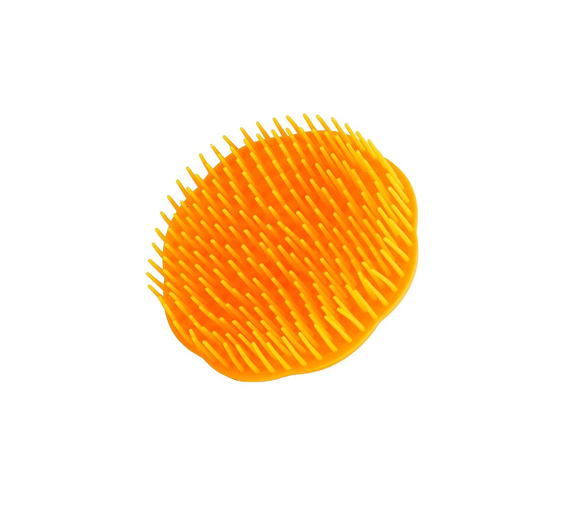 Niva Hair Scalp Massager Shampoo Brush - Flexible Scalp Exfoliator Dandruff Brush with Grass Shape Handle - Pack of 4 (Blue, Green, Orange, Fuchsia) - görsel 13